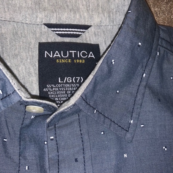 Boys Nautica button up shirt bundle - Picture 3 of 7